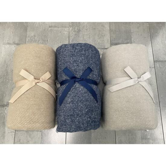 Плед акриловый SUPER SOFT NATURE, бежевый