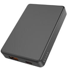 Магнитный внешний аккумулятор Magnetic с беспроводной зарядкой (5W), 5000 Mah