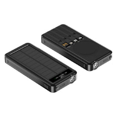 Внешний аккумулятор Xyron с солнечной панелью, 10000 mAh