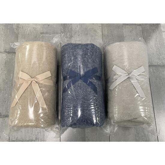 Плед акриловый SUPER SOFT NATURE, бежевый