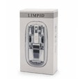Мышь компьютерная беспроводная прозрачная Limpid, белый