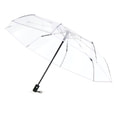 Автоматический противоштормовой зонт Transparent, прозрачный