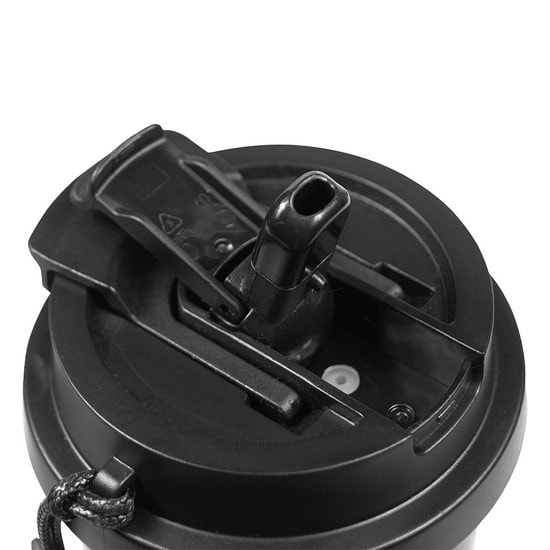 Термокружка Cosmostar, чёрный/ серебро