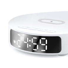 Часы с беспроводной зарядкой Dovel 3в1 Часы с беспроводной зарядкой Dovel 3в1