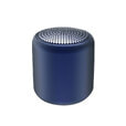 Беспроводная Bluetooth колонка Fosh, темно-синяя-S