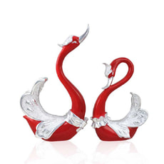 Набор статуэток Влюбленные лебеди