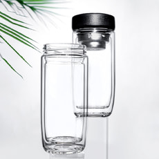 Термос стеклянный с LED-дисплеем Smartview