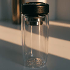 Термос стеклянный с LED-дисплеем Smartview