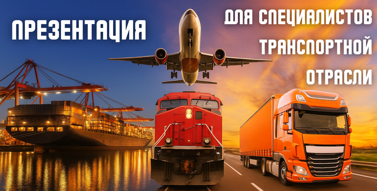 Презентация для специалистов транспортной отрасли!