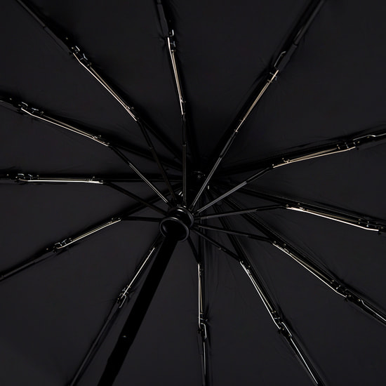Автоматический противоштормовой зонт Ambra, черный 