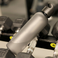 Бутылка пластиковая для воды Sportes (матовая)