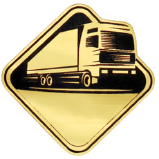 Шильд-наклейка фура