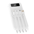 Внешний аккумулятор Authority с беспроводной зарядкой (5W), 10000 mAh, белый
