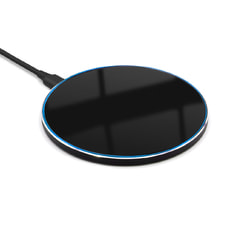 Беспроводное зарядное устройство Gravy с подсветкой и гравировкой 15W Беспроводное зарядное устройство Gravy с подсветкой и гравировкой 15W