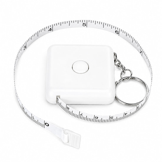 Рулетка Pocket 1,5м, белый