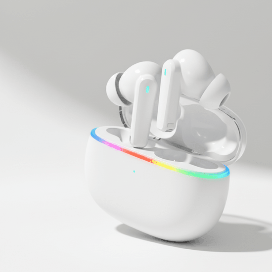 Наушники беспроводные Bluetooth Praise, белые