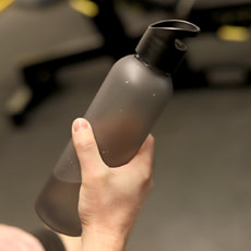 Бутылка пластиковая для воды Sportes (матовая)