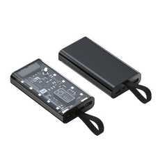 Внешний аккумулятор Wonder с фонариком, 10000 mAh