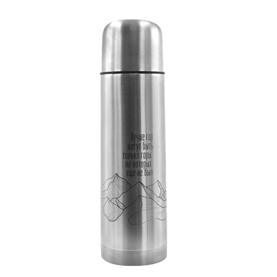 Термос Picnic Silver, серебристый