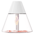 Светодиодный USB увлажнитель-аромадиффузор Cone, белый
