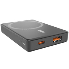 Магнитный внешний аккумулятор Magnetic с беспроводной зарядкой (5W), 5000 Mah