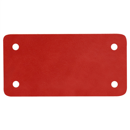 Шеврон 30*60 мм, красный