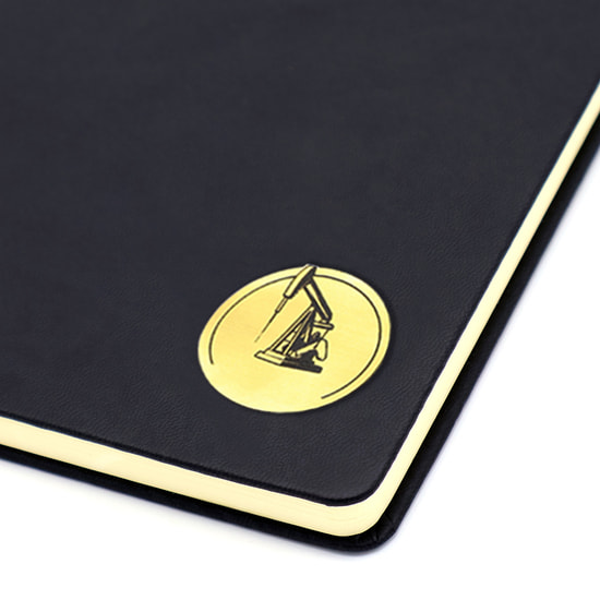 Шильд-наклейка нефть, золото