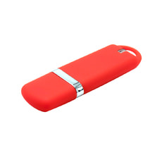 Флешка Shape с покрытием Софт Тач в футляре