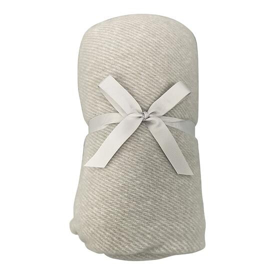 Плед акриловый SUPER SOFT NATURE, серый