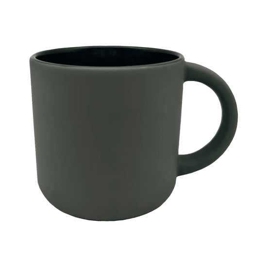 Кружка керамическая Dark Side, серая