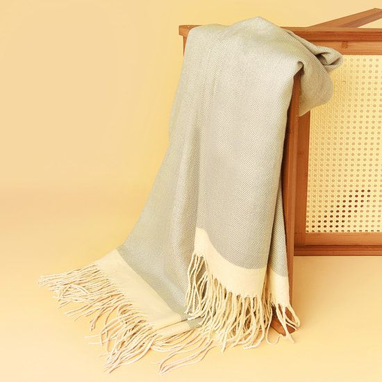 Плед акриловый WINTER, серый