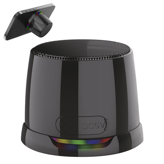 Магнитная беспроводная Bluetooth колонка-подставка Wave 5W, черная