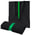 Чёрный/зелёный
