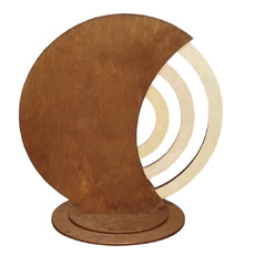 Вечный календарь из дерева Time