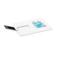 Флешка Card 16 Гб, белая