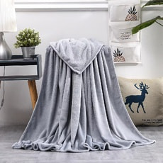 Плед флисовый SUPER SOFT COMFORT TRAVEL