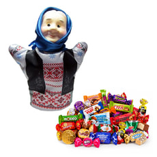 Игрушка Би-Ба-Бо Бабка - новогодний подарок
