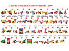 Рюкзак сладостей Кот - новогодний подарок