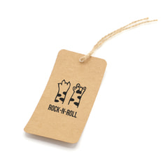 Бирка картонная на верёвке Бирка картонная на верёвке