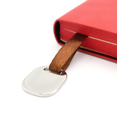 Блокнот A5 Shell в мягком переплёте c металлической биркой