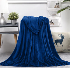 Плед флисовый SUPER SOFT COMFORT TRAVEL