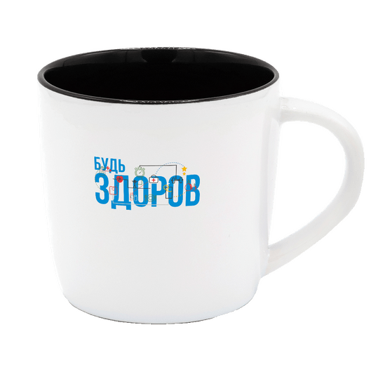 Кружка Happy, черная