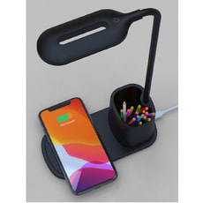 Настольная лампа с беспроводной зарядкой Tenza