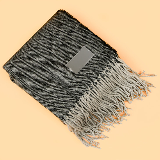 Плед BLANEX, темно-серый