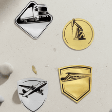 Шильд-наклейка нефть