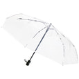 Автоматический противоштормовой зонт Transparent, прозрачный
