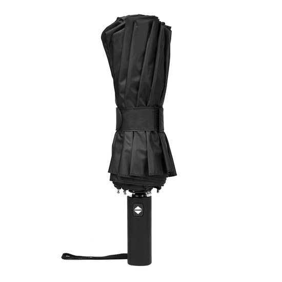 Автоматический противоштормовой зонт Ambra, черный 