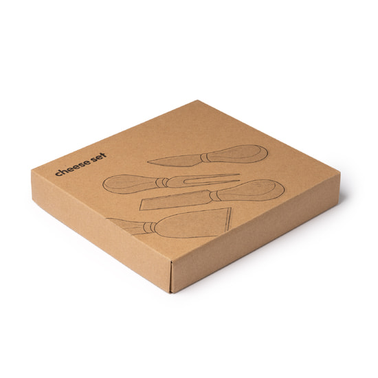 Набор для сыра EDAM, в крафтовой упаковке