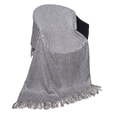 Плед акриловый SUPER SOFT CARE, тёмно-серый