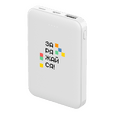 Внешний аккумулятор Fluffy, 5000 Mah, белый